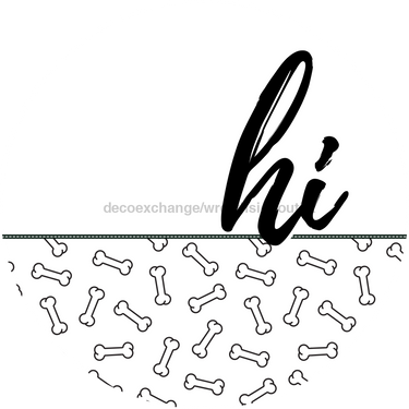 Dog Door Hanger Dco-01595-Dh 18’ Round Wood